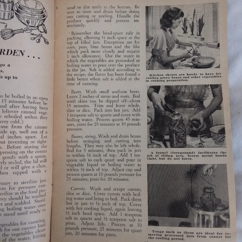 Vintage The Workbasket Magazine 1953 Patterns Recipes Ephemera Craft Crafting
